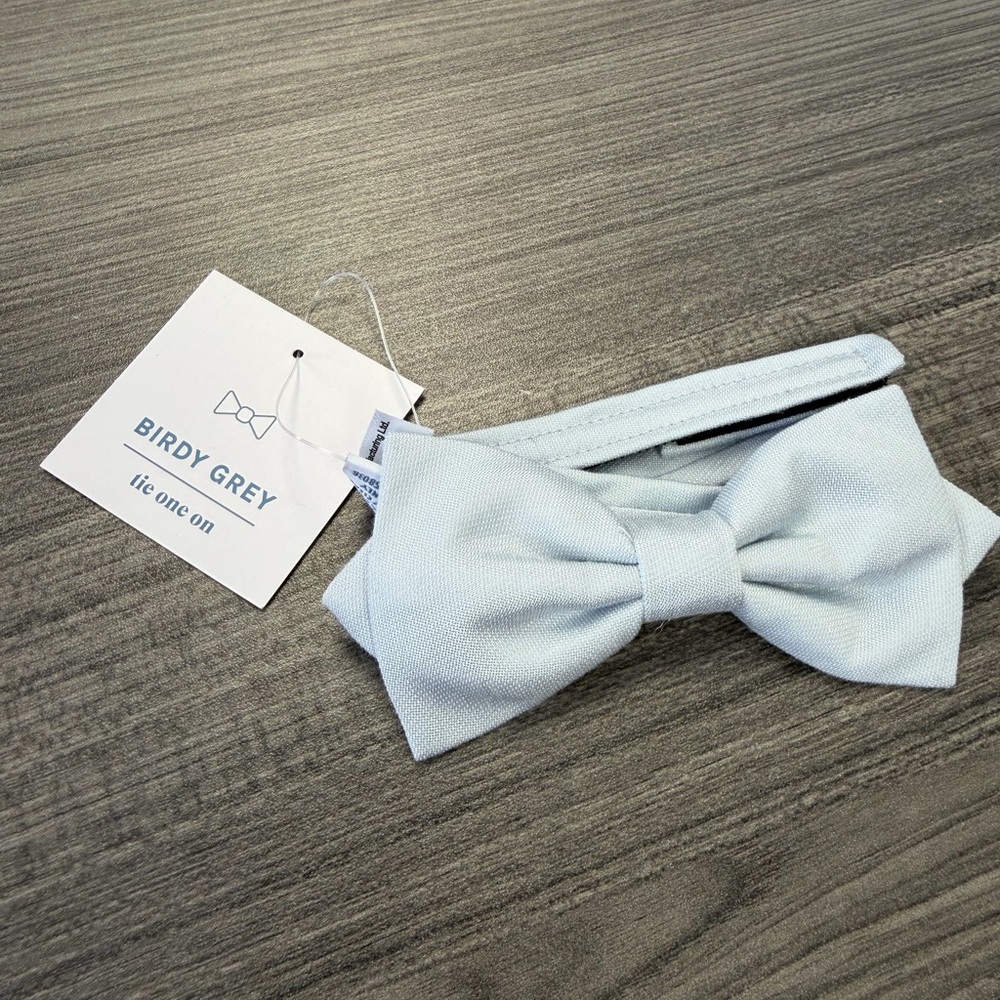 Birdy Grey Kids Pale Blue Bow Tie